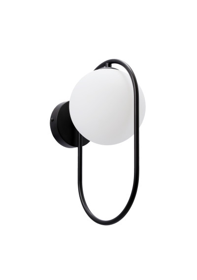Cordel wall light black 22 cm - product image 2