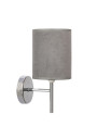 Yan wall light E14 silver 12 cm