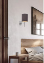 Yan wall light E14 silver 12 cm - product image 1