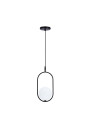 Cordel pendant light black 18,5 cm - product image 1