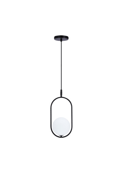 Lampa wisząca Cordel czarny 18,5 cm - zdjęcie produktu 1