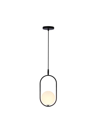 Cordel pendant light black 18,5 cm - product image 2