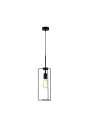 Lampa wisząca Cord 1xE27 czarny 25 cm - zdjęcie produktu 1