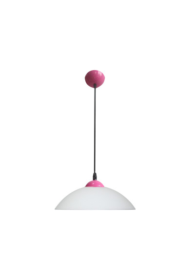 Malin pendant light 1xE27 white 28 cm