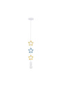 Lampa wisząca Stars 1xE27 biały 11,5 cm