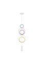 Lampa wisząca Hoops 1xE27 biały 19 cm
