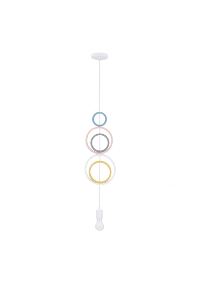 Hoops pendant light 1xE27 white 19 cm - product image 2