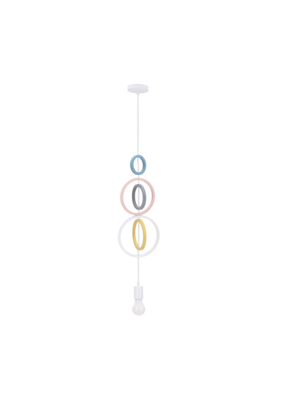 Hoops pendant light 1xE27 white 19 cm - product image 3