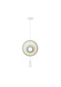 Hoops pendant light 1xE27 white 26,5 cm