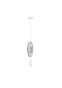 Lampa wisząca Hoops 1xE27 biały 26,5 cm - zdjęcie produktu 1