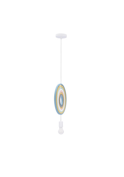 Lampa wisząca Hoops 1xE27 biały 26,5 cm - zdjęcie produktu 1
