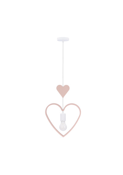 Lampa wisząca Single 1xE27 biały 27 cm