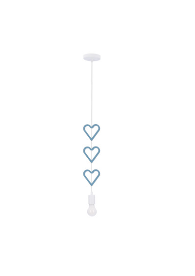 Hets pendant light 1xE27 blue 11 cm - product image 1