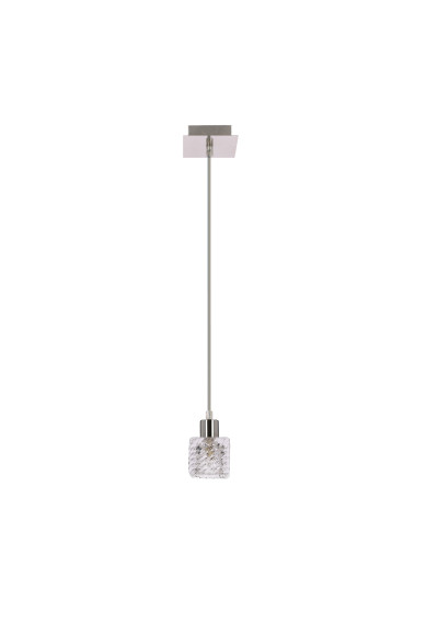 Lampa wisząca Tosca 1xG9 chromowy + bezbarwny 10 cm