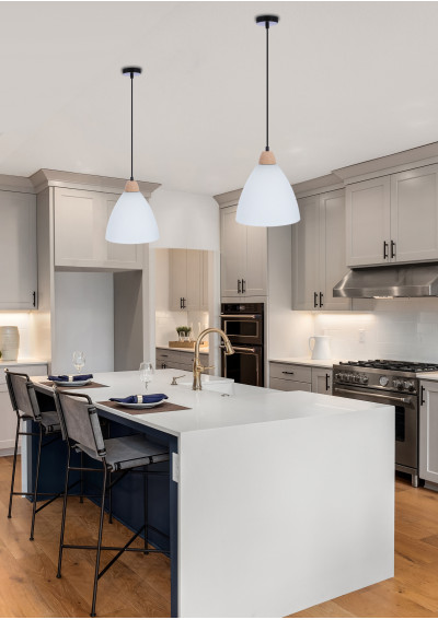 Napola pendant light 1xE27 white 23 cm - product image 1