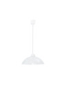 Mangano pendant light 1xE27 white 30 cm