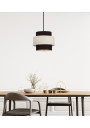 Benta pendant light 1xE27 black/cream 20 cm - product image 1