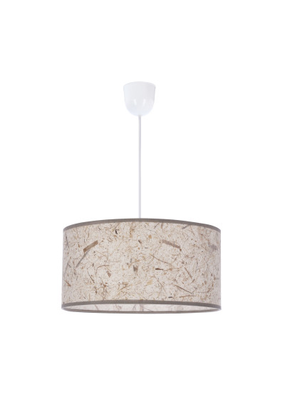 Papirus pendant light 1xE27 beige 30 cm