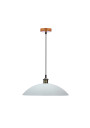 Lampa wisząca Dexter 1xE27 biały 40 cm