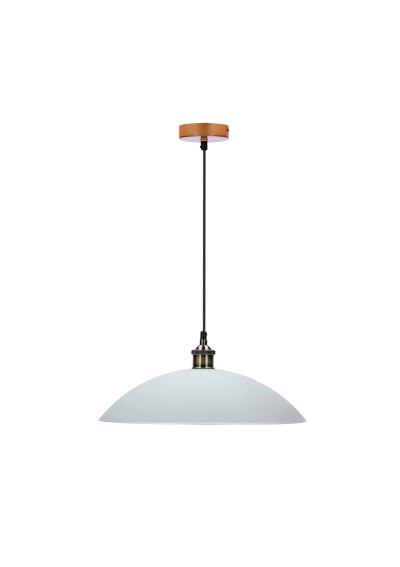 Dexter pendant light 1xE27 white 40 cm
