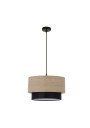 Lampa wisząca Ritana 1xE27 beżowy 25 cm