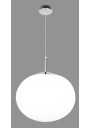 Poly pendant light 1xE27 white 40 cm