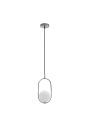 G9 pendant light G9 silver 18,5 cm