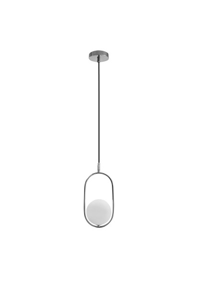 G9 pendant light G9 silver 18,5 cm