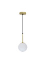 E27 pendant light 1xE27 black 15 cm