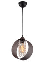 Lampa wisząca Andaro E27 kawowy 21 cm