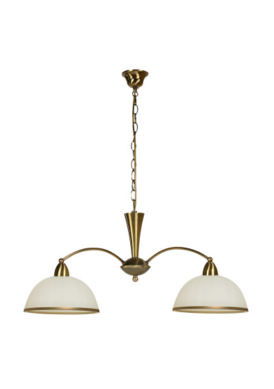 Lampa wisząca Maura 2xE27 patynowy 65 cm
