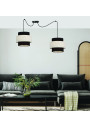 Benta pendant light 2xE27 black/cream 100 cm - product image 1