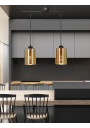 Cox pendant light E27 czarno gold 45 cm - product image 1