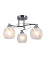 Lampa sufitowa Prego 3xE27 chromowy + bezbarwny 48 cm - zdjęcie produktu 3