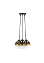 Nubia pendant light 3xE27 black / gold 30 cm
