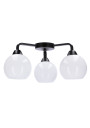 Caldera ceiling light 3xE27 black / white 57 cm