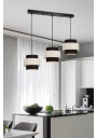 Lampa wisząca Benta 3xE27 czarny+kremowy 72 cm - zdjęcie produktu 1