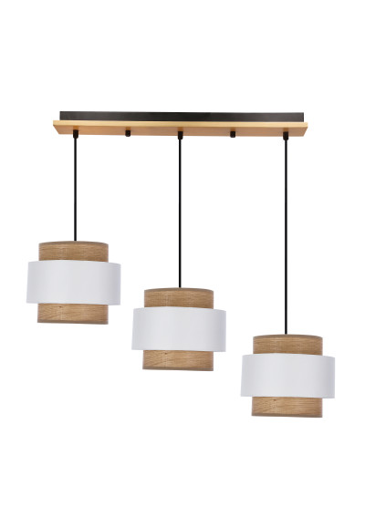 Forni pendant light E27 brown 70 cm