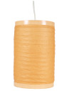 Lampa wisząca Feng 2xE27 pomarańczowy 25 cm