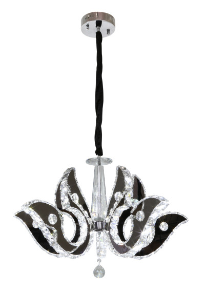 Lampa wisząca Venezia 40 W LED 6000 K chromowy 70 cm