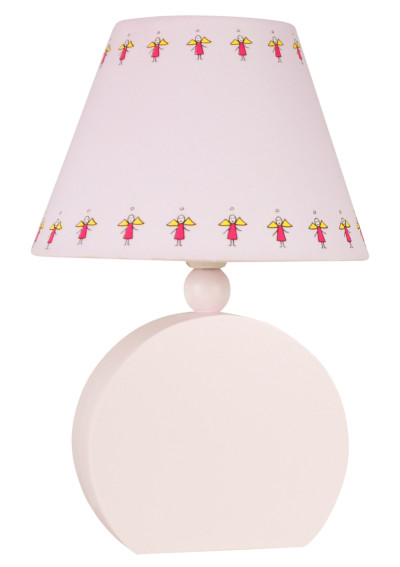 Lampa stołowa Ofelia 1xE14 różowy 18 cm