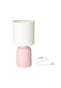 Lampa stołowa Iner 1xE14 różowy 15 cm