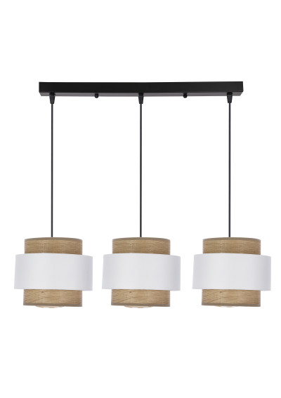 Forni pendant light 3xE27 brown 75 cm