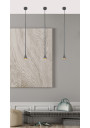 Lampa wisząca Tucson 1xGU10 szary 10 cm