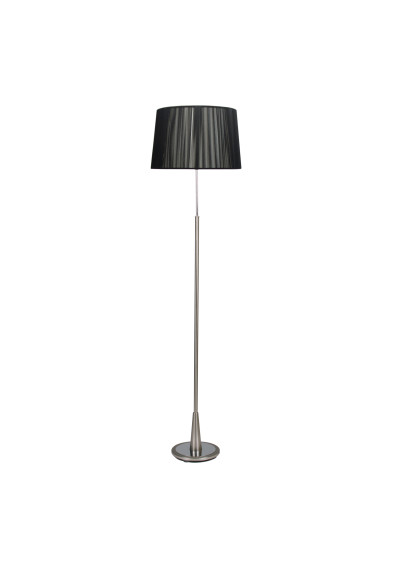 Dera floor lamp 1xE27 silver 146 cm - product image 1