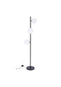 Kama floor lamp 3xG9 black/gold/white 150 cm