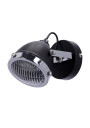 Crazy wall light 1xGU10 black/chromee/clear 19 cm - product image 3