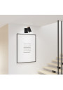 Lampa ścienna Lagos 1xGU10 czarny + drewniany 13,5 cm - zdjęcie produktu 1