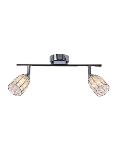 Lampa sufitowa Shiba 2xG9 chromowy + bezbarwny 43 cm - zdjęcie produktu 2