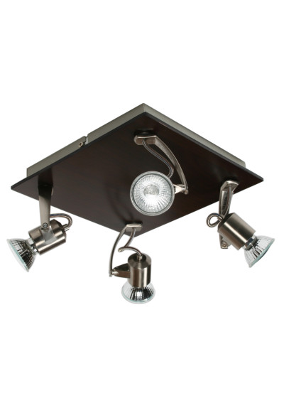 Lampa sufitowa Dukat GU10 biały 24 cm